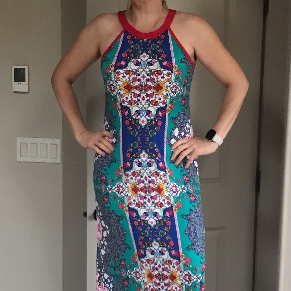 Nicole by Nicole Miller maxi dress small